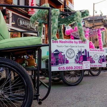 Pedicabs in Nashville | Local Bike Taxi | @VonRphoto