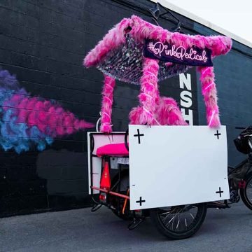 Nashville Mural | Local Bike Taxi | @VonRphoto