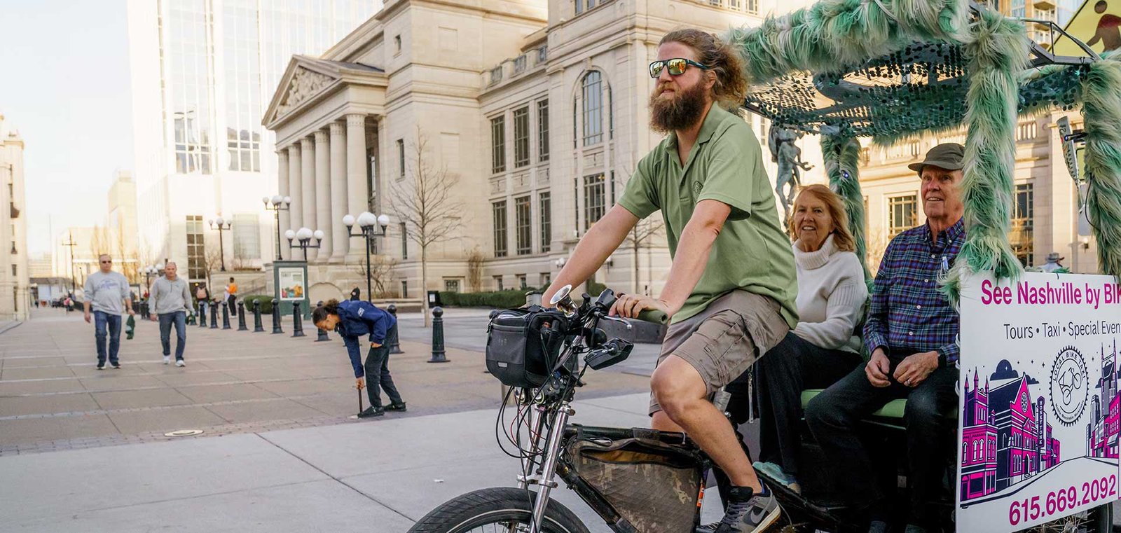 Local Bike Taxi in Downtown Nashville