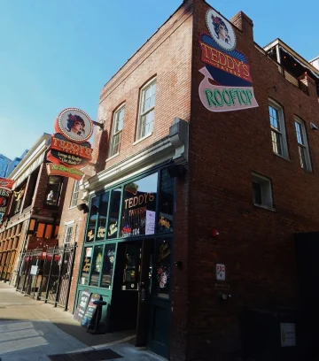 Teddys Tavern on Rep John Lewis in Nashville, Tennessee.